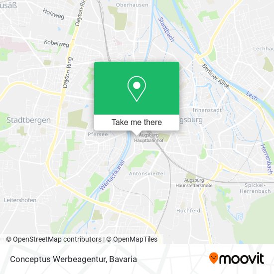 Карта Conceptus Werbeagentur