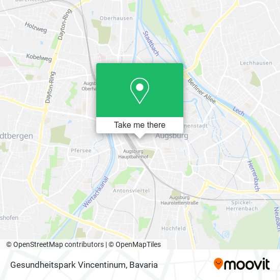 Gesundheitspark Vincentinum map