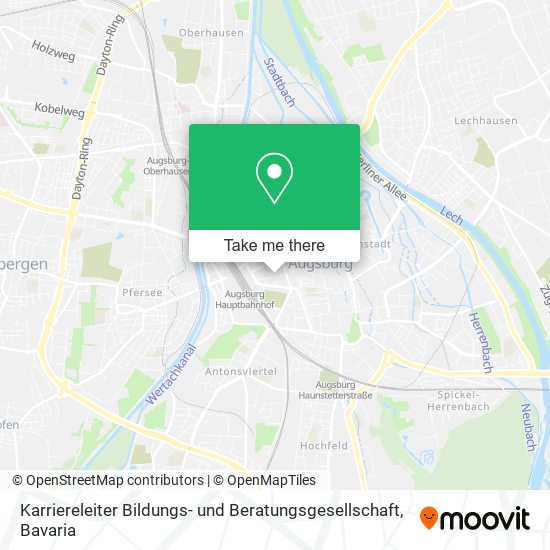 Karriereleiter Bildungs- und Beratungsgesellschaft map