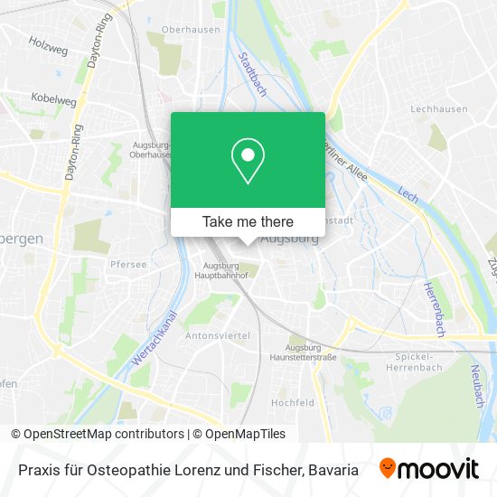 Praxis für Osteopathie Lorenz und Fischer map
