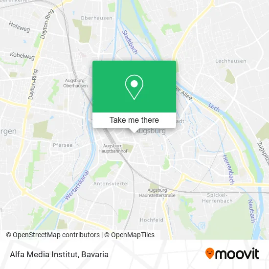 Карта Alfa Media Institut