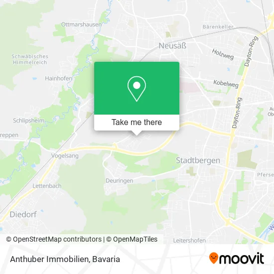 Карта Anthuber Immobilien