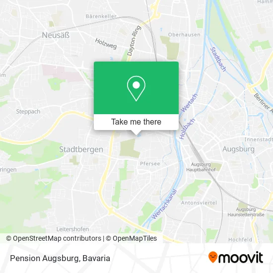 Карта Pension Augsburg