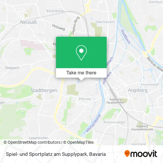Карта Spiel- und Sportplatz am Supplypark