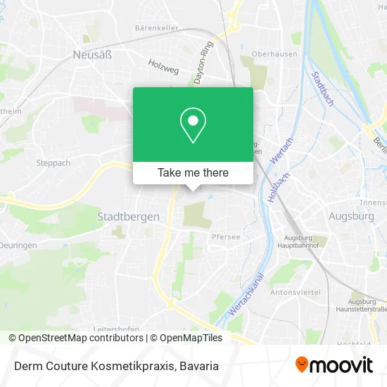 Карта Derm Couture Kosmetikpraxis