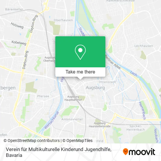 Карта Verein für Multikulturelle Kinderund Jugendhilfe