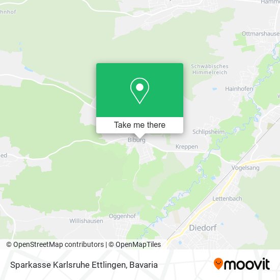 Sparkasse Karlsruhe Ettlingen map