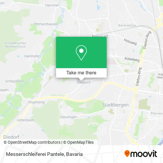 Карта Messerschleiferei Pantele