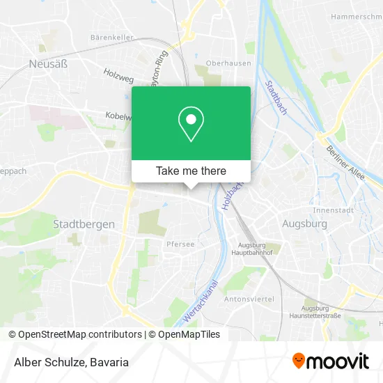 Карта Alber Schulze