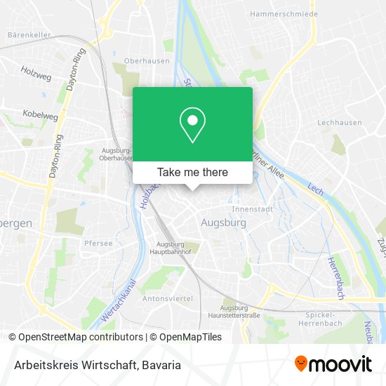 Arbeitskreis Wirtschaft map