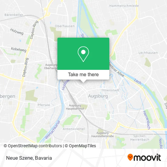 Карта Neue Szene