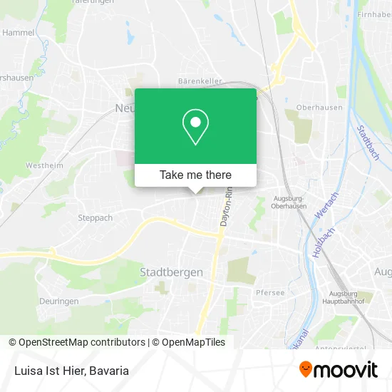 Карта Luisa Ist Hier