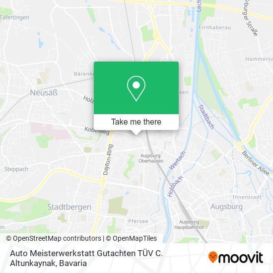 Auto Meisterwerkstatt Gutachten TÜV C. Altunkaynak map