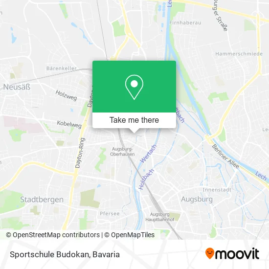 Карта Sportschule Budokan