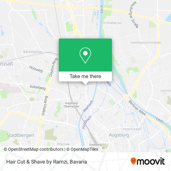 Hair Cut & Shave by Ramzi map