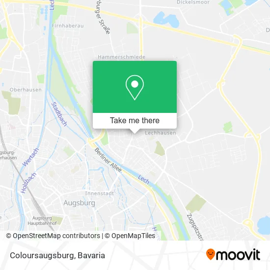 Карта Coloursaugsburg