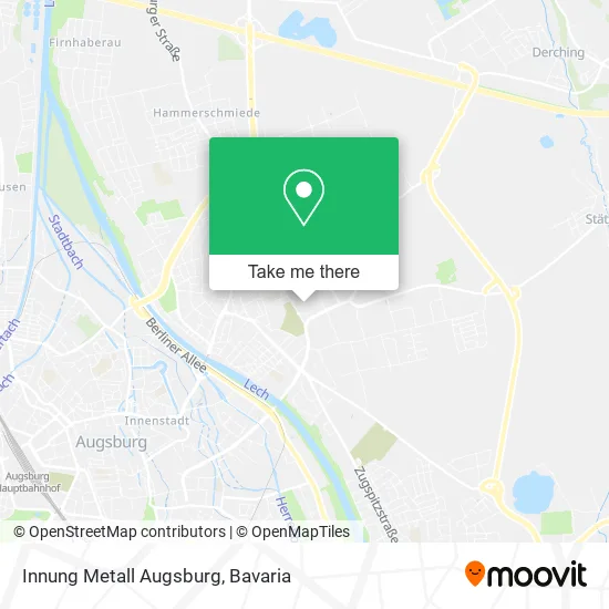 Карта Innung Metall Augsburg