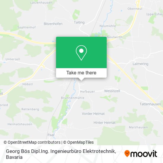 Georg Bös Dipl.Ing. Ingenieurbüro Elektrotechnik map