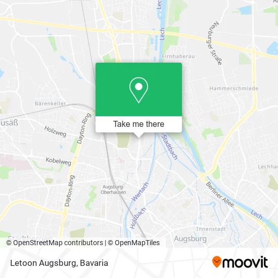 Карта Letoon Augsburg