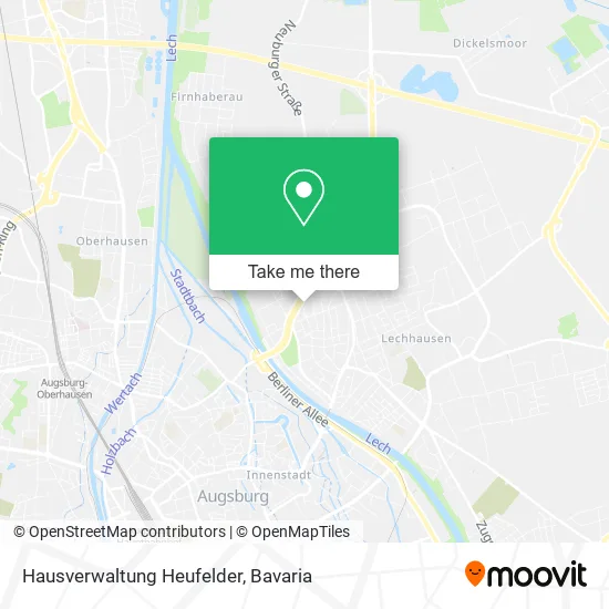 Карта Hausverwaltung Heufelder