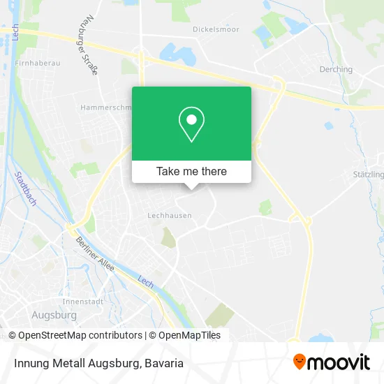 Карта Innung Metall Augsburg