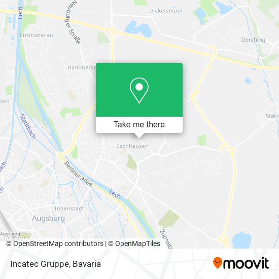 Карта Incatec Gruppe