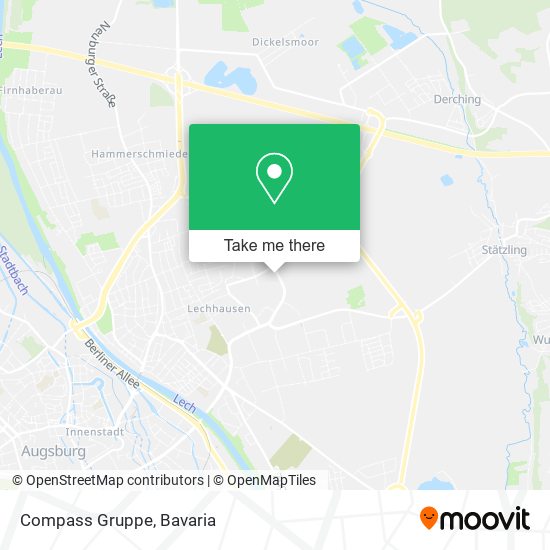 Карта Compass Gruppe