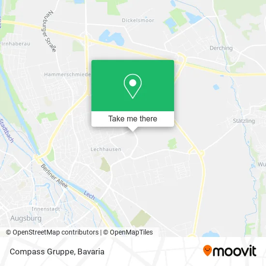 Карта Compass Gruppe