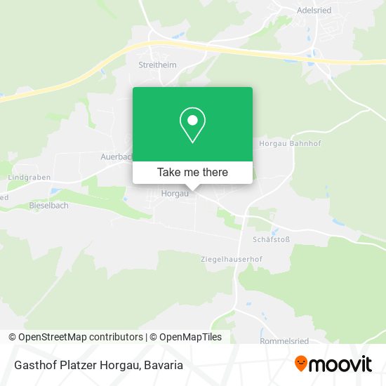 Gasthof Platzer Horgau map