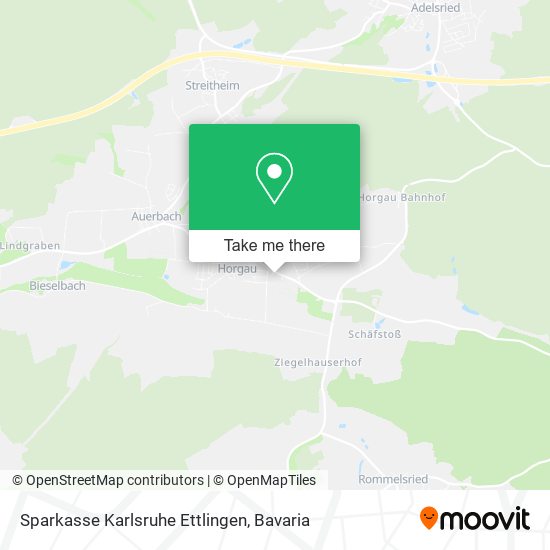 Sparkasse Karlsruhe Ettlingen map