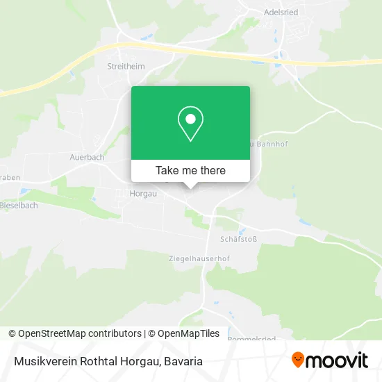 Карта Musikverein Rothtal Horgau