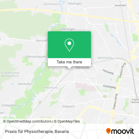 Карта Praxis für Physiotherapie