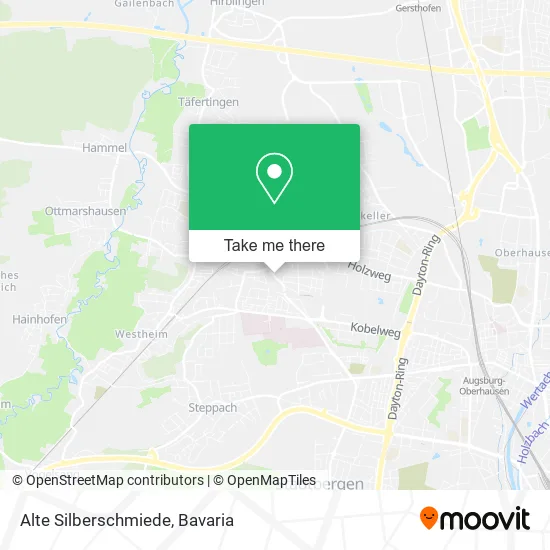 Карта Alte Silberschmiede