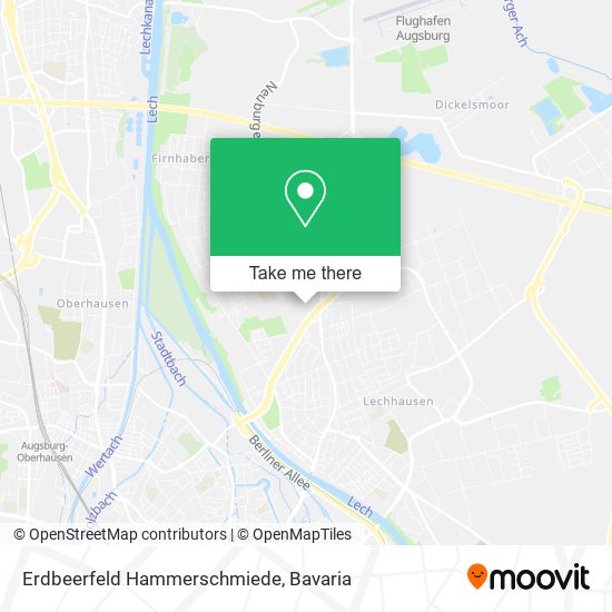 Erdbeerfeld Hammerschmiede map