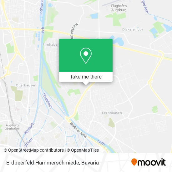 Карта Erdbeerfeld Hammerschmiede