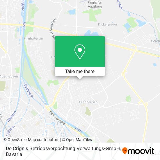 Карта De Crignis Betriebsverpachtung Verwaltungs-GmbH
