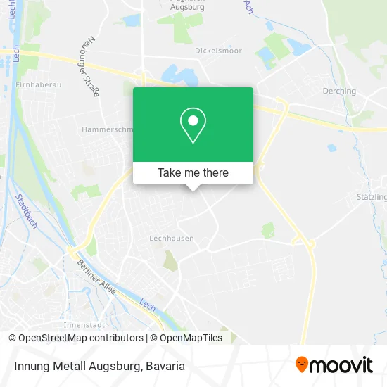 Карта Innung Metall Augsburg