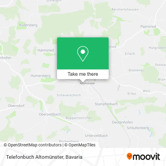 Telefonbuch Altomünster map