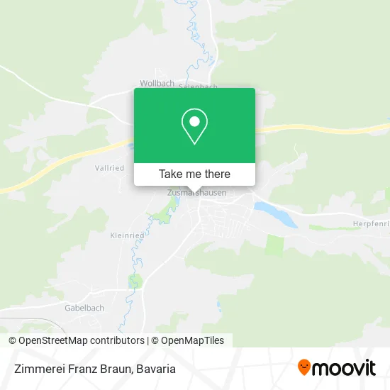 Карта Zimmerei Franz Braun