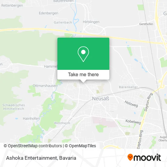 Карта Ashoka Entertainment