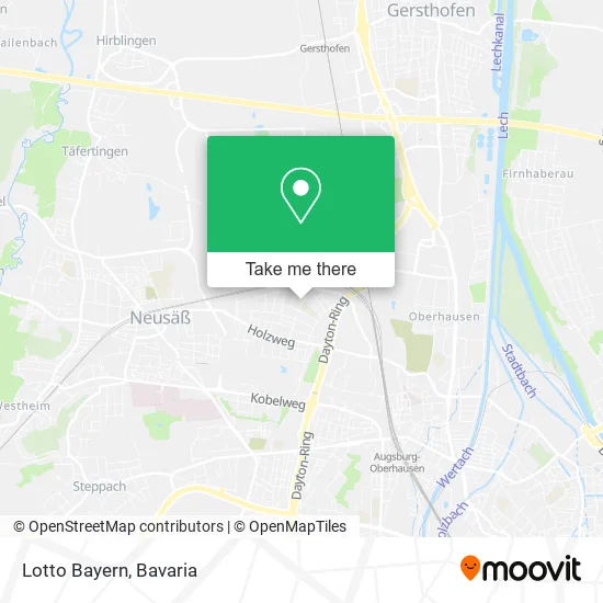 Карта Lotto Bayern