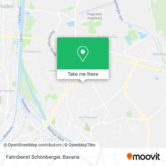 Fahrdienst Schönberger map