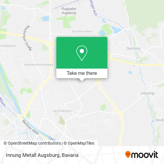 Карта Innung Metall Augsburg
