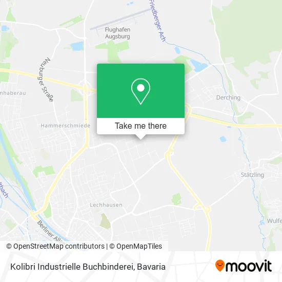 Карта Kolibri Industrielle Buchbinderei