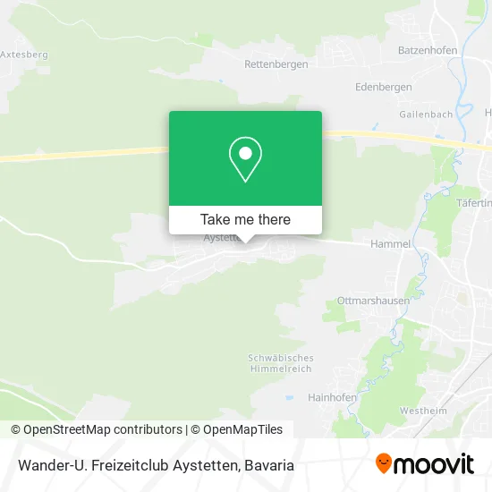 Карта Wander-U. Freizeitclub Aystetten