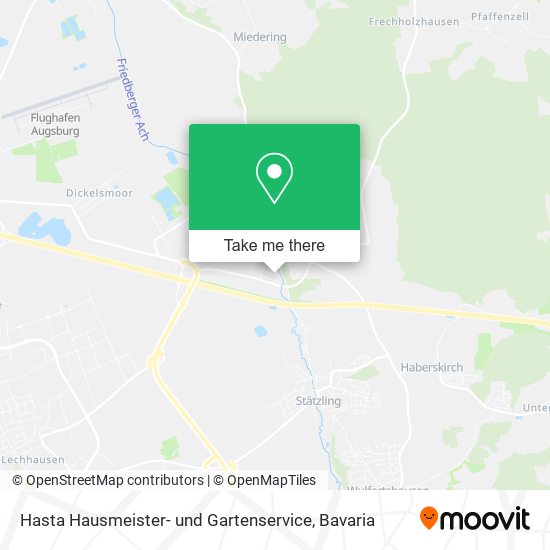 Hasta Hausmeister- und Gartenservice map
