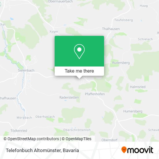 Telefonbuch Altomünster map
