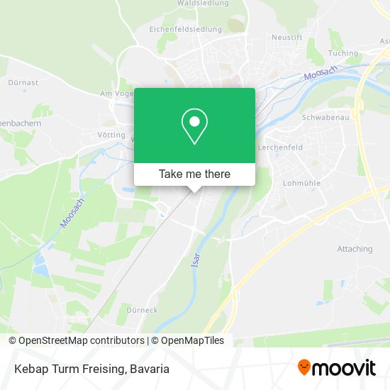 Kebap Turm Freising map