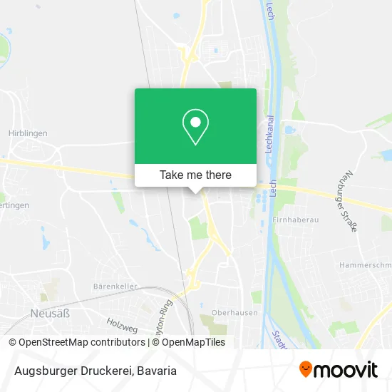 Карта Augsburger Druckerei