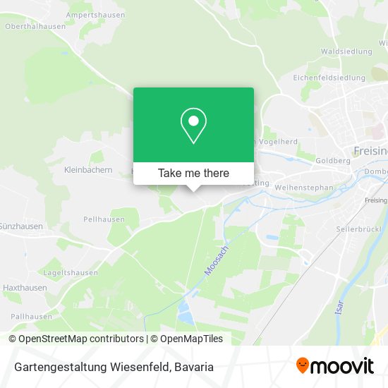 Gartengestaltung Wiesenfeld map